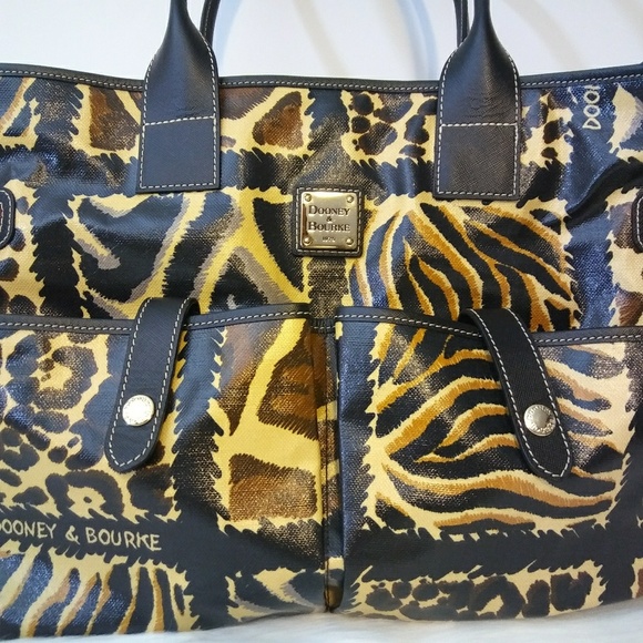 Dooney and Bourke June Animal Print Handbag - Picture 2 of 8